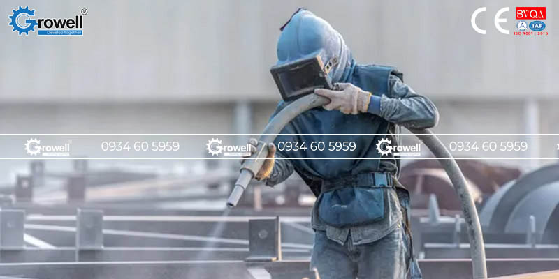 Cối phun cát và tủ phun cát