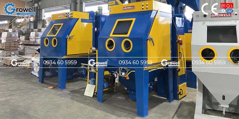 Máy tạo nhám bề mặt kim loại Máy tạo nhám bề mặt kim loại