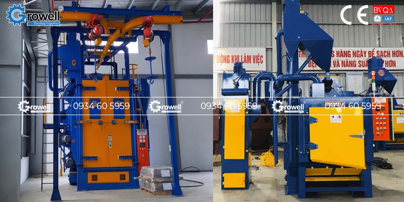 Máy tạo nhám bề mặt kim loại Máy tạo nhám bề mặt kim loại