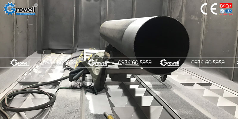 Nguyên lý hoạt động buồng phun cát Nguyên lý hoạt động buồng phun cát