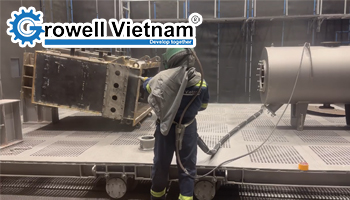 Nguyên lý hoạt động buồng phun cát là gì? Tìm hiểu chi tiết