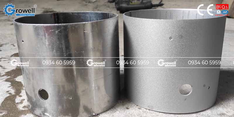 Vận hành máy phun cát Vận hành máy phun cát