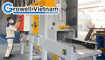 Tìm hiểu quy trình vận hành máy phun cát an toàn