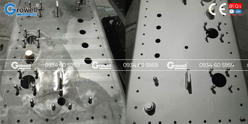 Xử lý rỉ sét vỏ máy biến áp