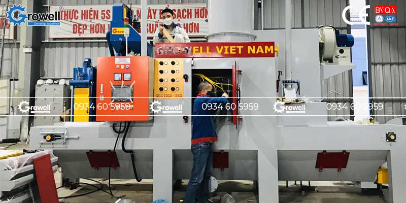 Bảo trì máy phun cát Bảo trì máy phun cát