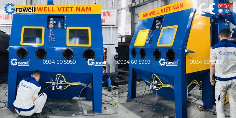 Bảo trì máy phun cát Bảo trì máy phun cát