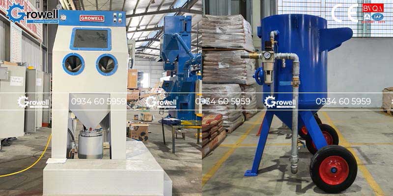 Giá máy phun cát Giá máy phun cát