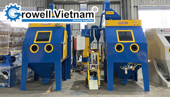 Vì sao giá máy phun cát chênh lệch? Sự thật ít ai biết