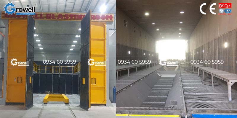 Hệ thống hút bụi buồng phun cát