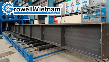 Hệ thống phun bi dầm thép là gì? Nguyên lý và ứng dụng