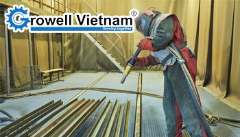 Tối ưu hiệu suất với hệ thống phun cát công nghiệp đạt chuẩn