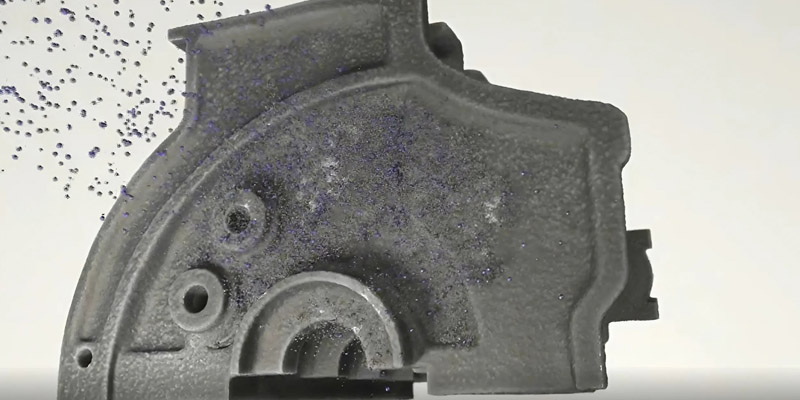 Máy phun bi vật đúc