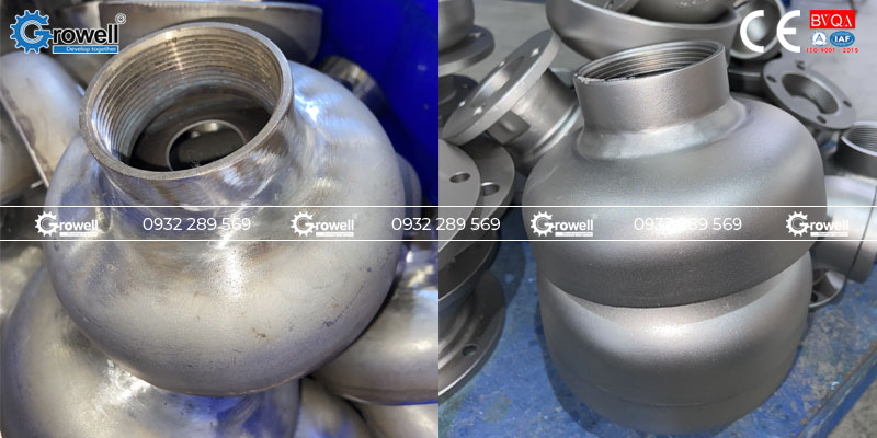 Máy phun bi vật đúc