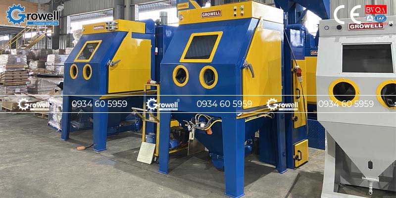Nguyên lý hoạt động tủ phun cát Nguyên lý hoạt động tủ phun cát