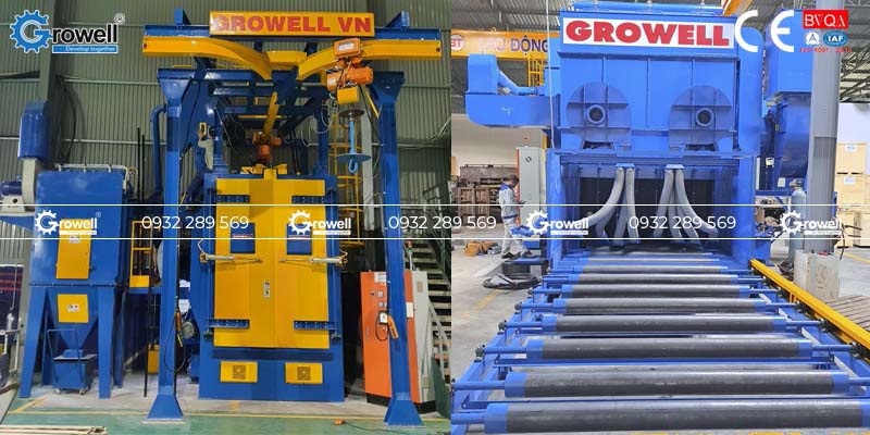 Phun bi công nghiệp Phun bi công nghiệp