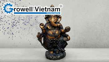 Gợi ý thiết bị phun bi làm sạch tượng đồng cho xưởng đúc