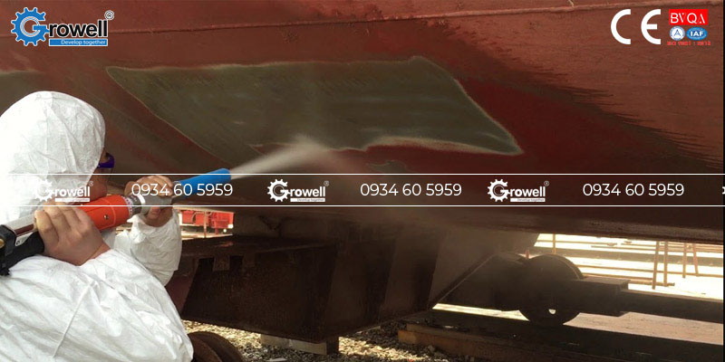 Tẩy lớp sơn cũ trên inox