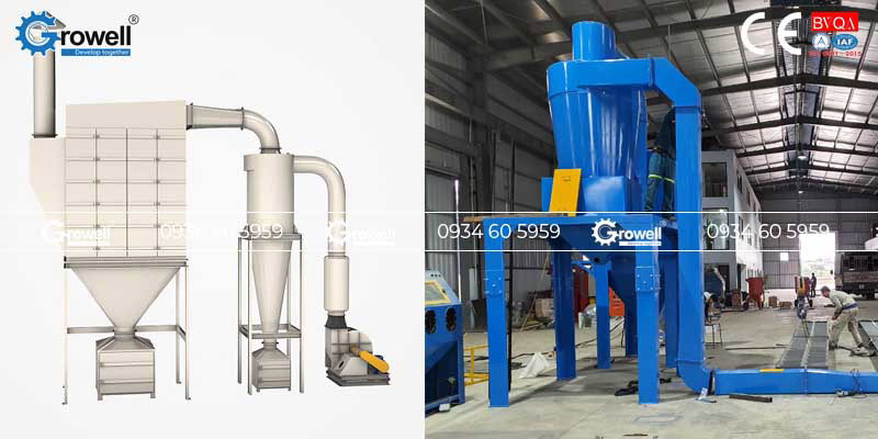 Hệ thống thu hồi bụi phun cát
