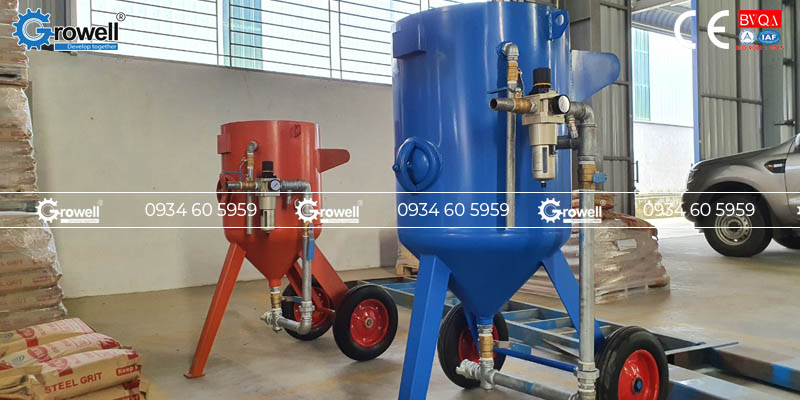 Cối phun bi giá bao nhiêu Cối phun bi giá bao nhiêu