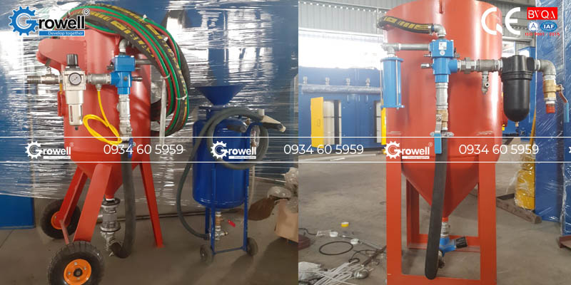 Cối phun bi giá bao nhiêu Cối phun bi giá bao nhiêu