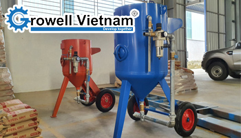 Cối phun bi giá bao nhiêu? Yếu tố quyết định chi phí đầu tư