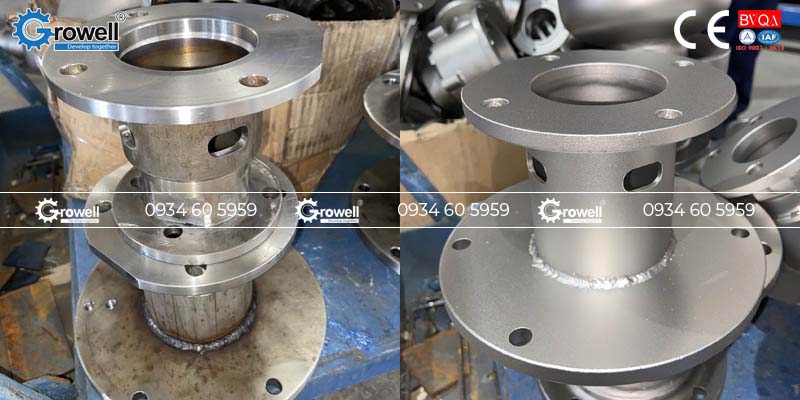 Gia công bắn cát kim loại