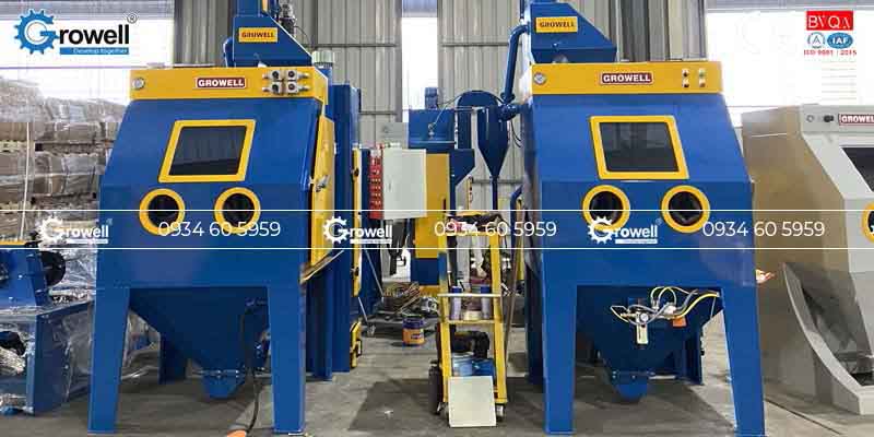 Gia công bắn cát kim loại