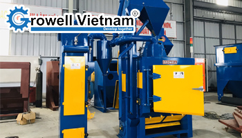 Máy phun bi thùng đảo làm sạch vật đúc: Kinh nghiệm lựa chọn