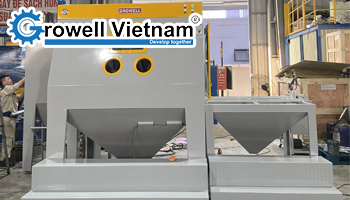 Tủ phun cát bàn xoay phù hợp với những sản phẩm nào?