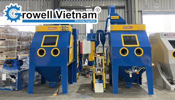 Tủ phun cát tuần hoàn – Xu hướng xử lý bề mặt hiện nay