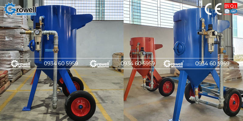 Bình phun cát áp lực
