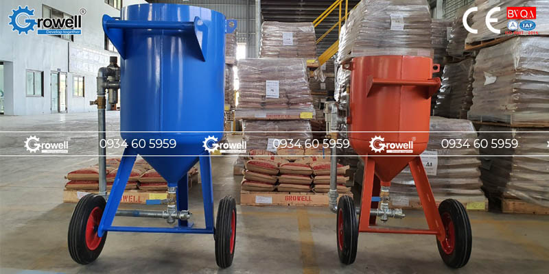 Bình phun cát áp lực