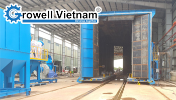 Cấu tạo buồng phun cát khô và cách vận hành tối ưu