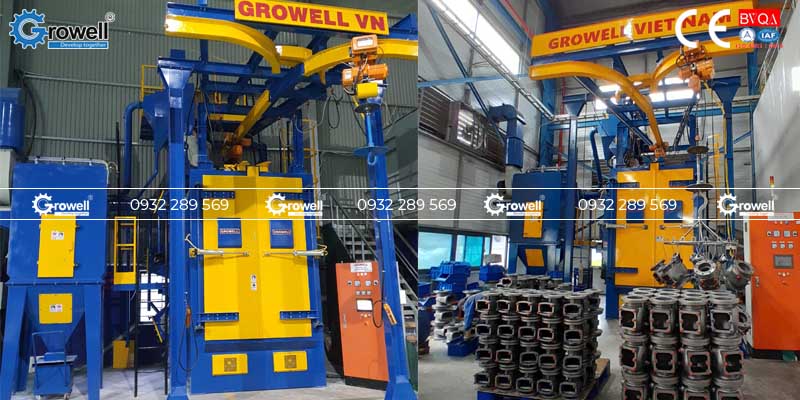 Máy bắn bi công nghiệp