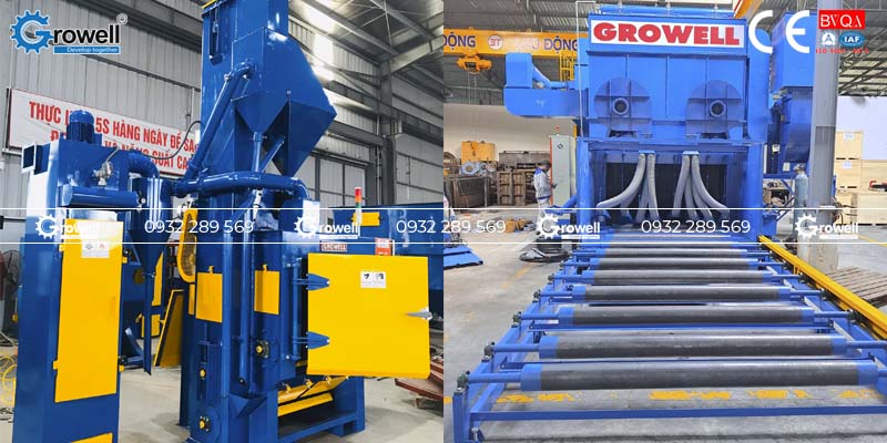 Máy bắn bi công nghiệp