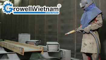 Kinh nghiệm lựa chọn máy phun cát tẩy rỉ sét phù hợp