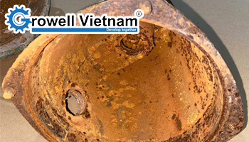 5 Lý do nên tẩy rỉ sét vật đúc kim loại bằng phun cát