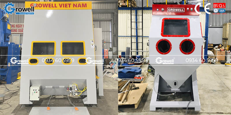 Tủ phun cát chính hãng Tủ phun cát chính hãng