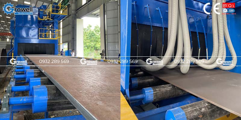 Xử lý rỉ sét thép tấm Xử lý rỉ sét thép tấm