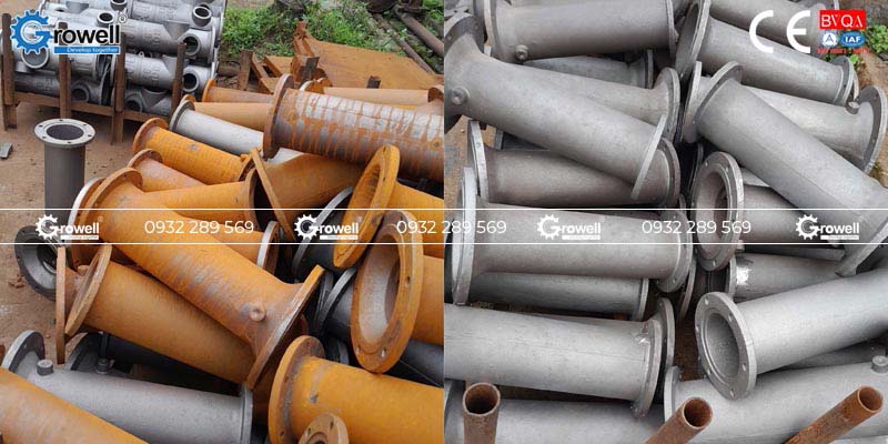 Công nghệ phun bi thép tẩy rỉ