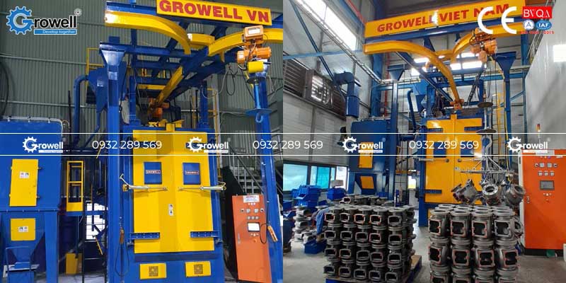 Công nghệ phun bi thép tẩy rỉ