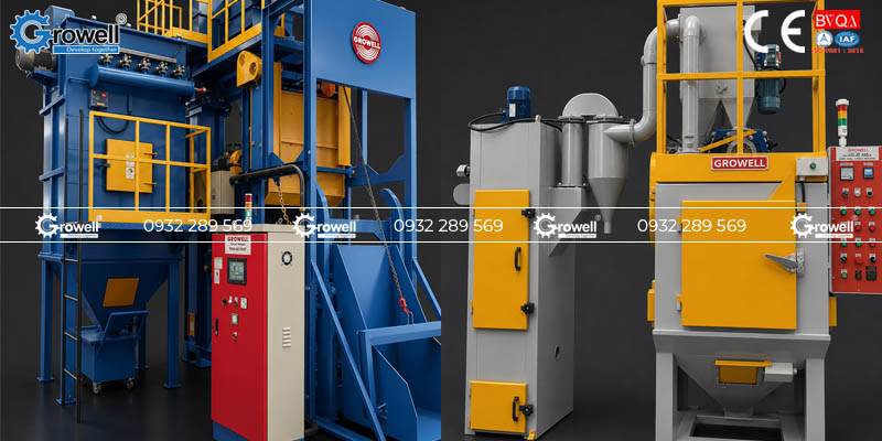 Công nghệ phun bi vật đúc Công nghệ phun bi vật đúc