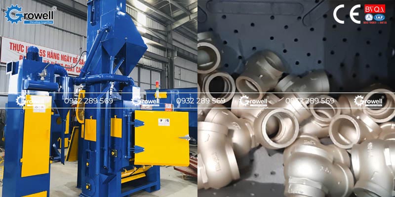 Công nghệ phun bi vật đúc Công nghệ phun bi vật đúc