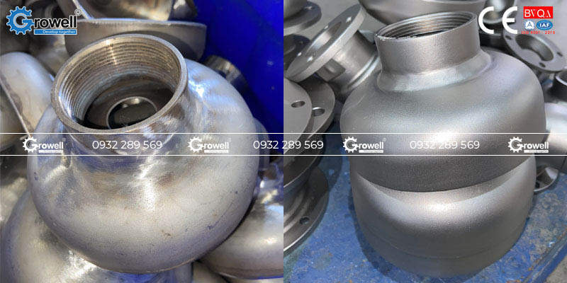 Công nghệ phun bi vật đúc Công nghệ phun bi vật đúc