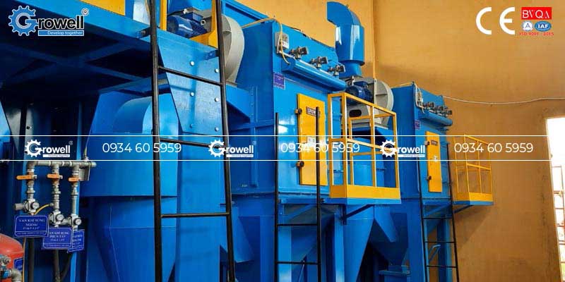Hệ thống hút bụi phòng phun cát Hệ thống hút bụi phòng phun cát