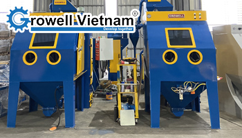 Top 3 máy bắn cát tạo nhám kim loại đáng đầu tư hiện nay