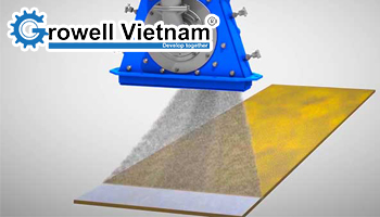 Máy phun bi thép tấm – Công nghệ xử lý bề mặt hiện đại