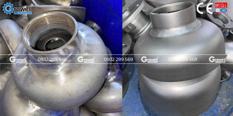 Máy phun bi tự động
